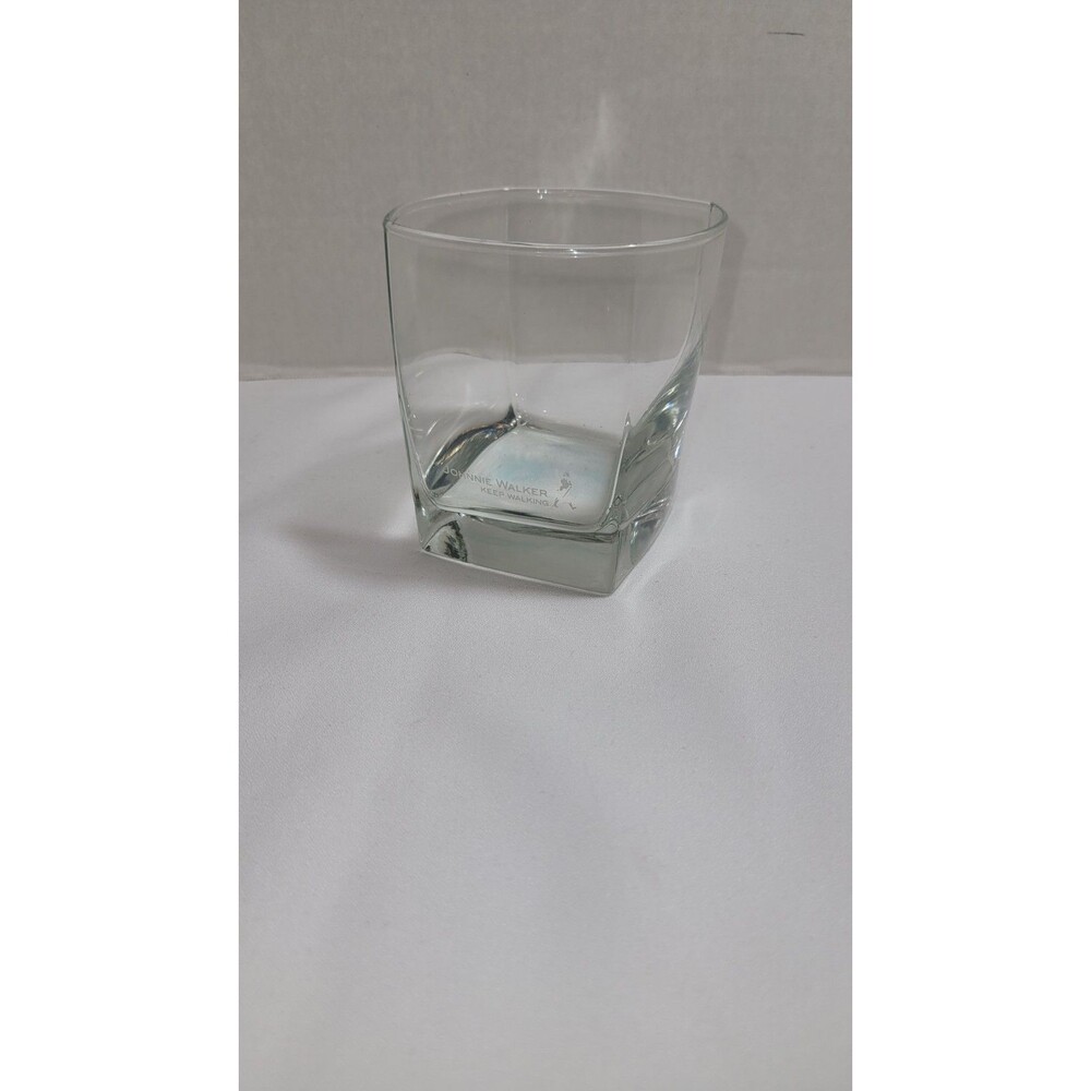 Johnnie Walker Tumbler Keep Walking Drink Clear Drinking Glass Scotch Tumbler